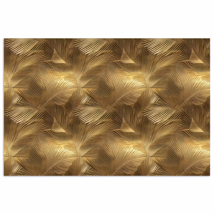 Poster - Palm - Waaier - Goud — 1