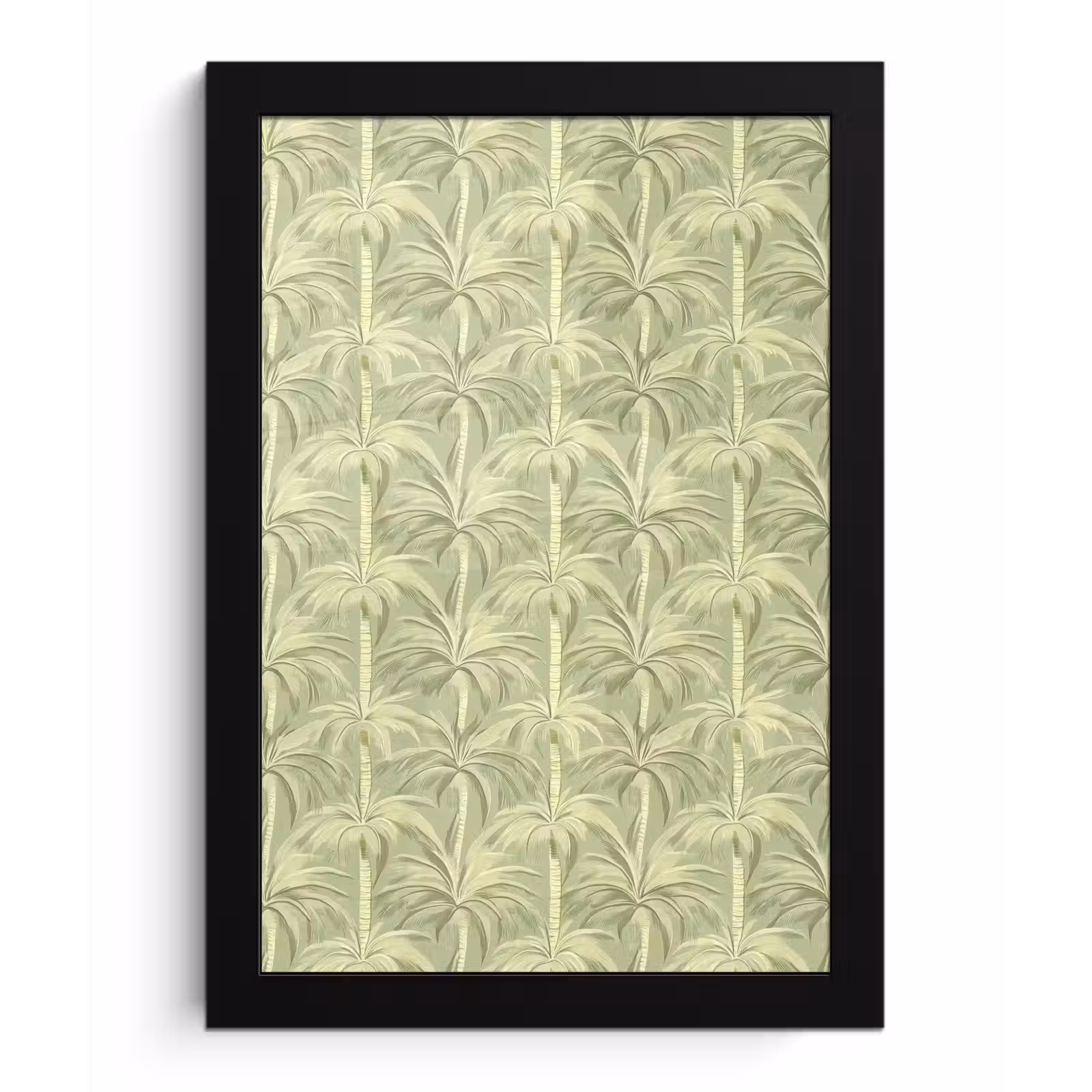 Poster met lijst - Palmwoud - Tropisch - Groen — 1