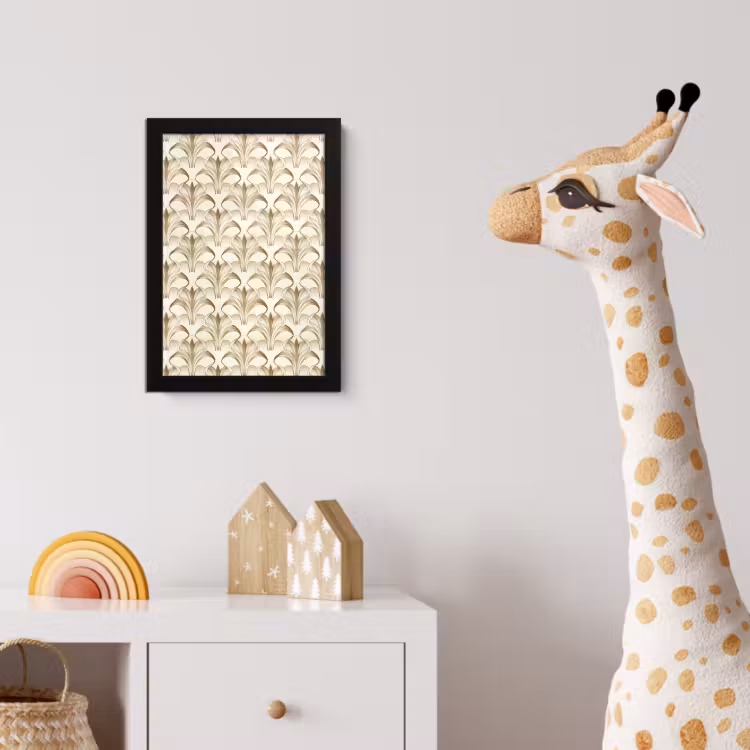 Poster met lijst - Ornament - Barok - Goud — 5