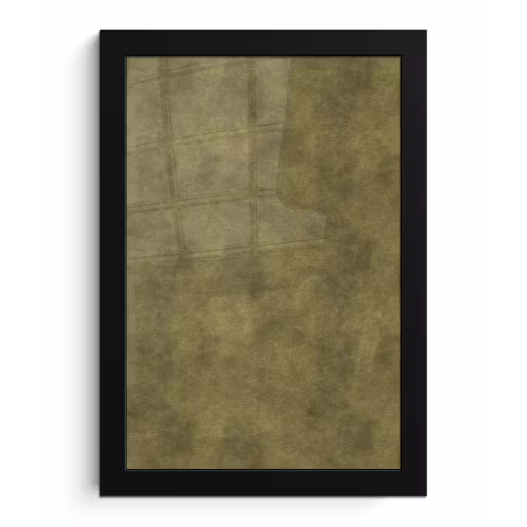 Poster met lijst - Textuur - Abstract - Groen — 1