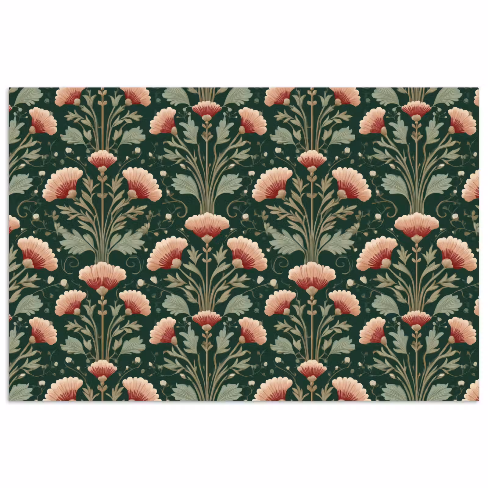 Poster - Patroon - Botanisch - Kleurrijk — 1