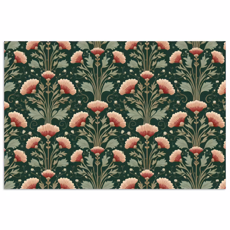 Poster - Patroon - Botanisch - Kleurrijk — 1