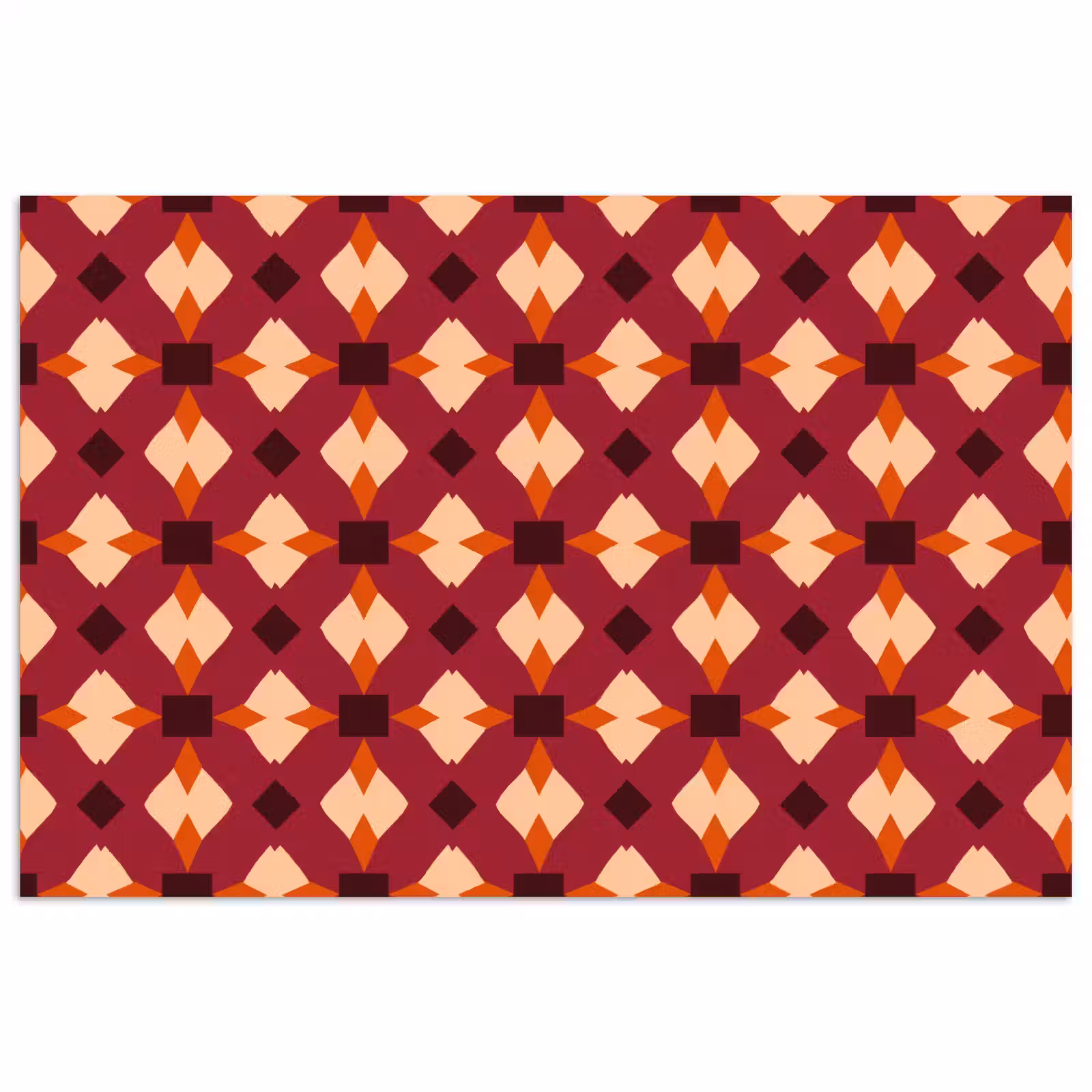 Poster - Retro - Patroon - Kleurrijk — 1