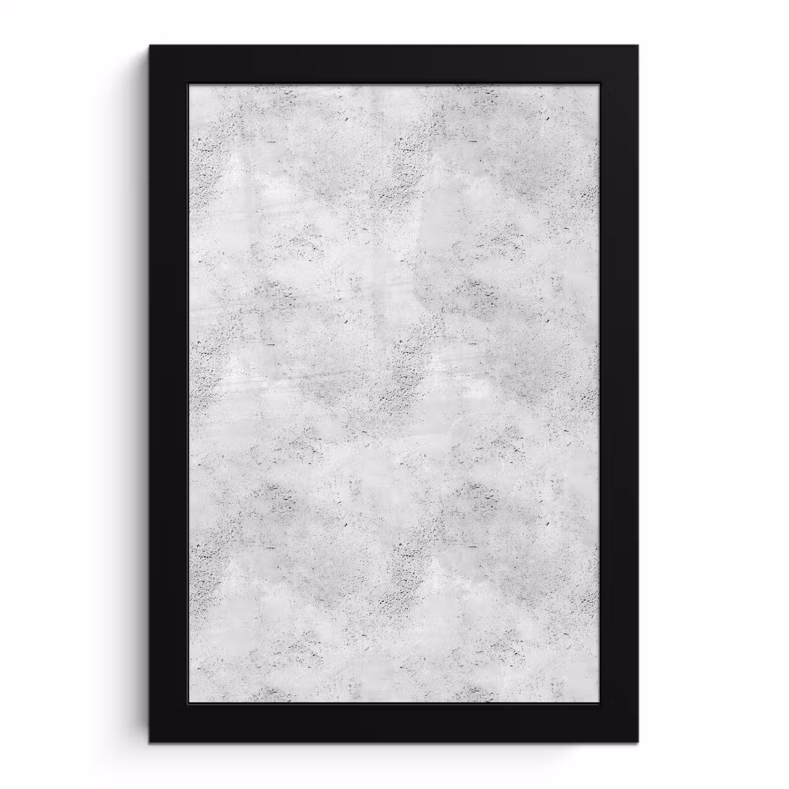 Poster met lijst - Lichtgrijs - Ruw - Subtiel — 1