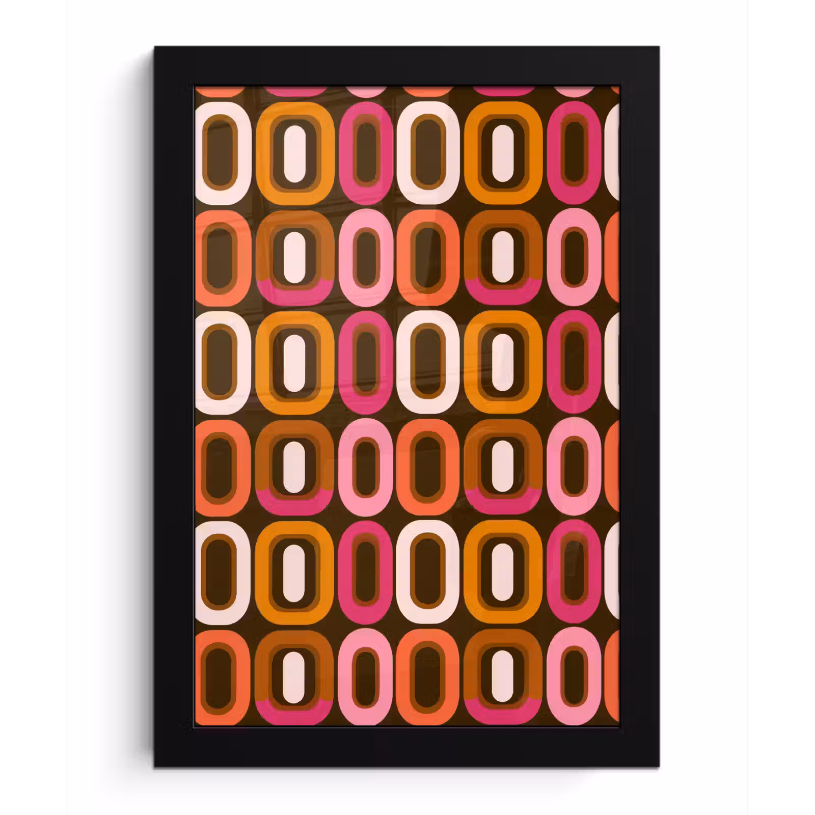 Poster met lijst - Modern - Retro - Kleurrijk — 1