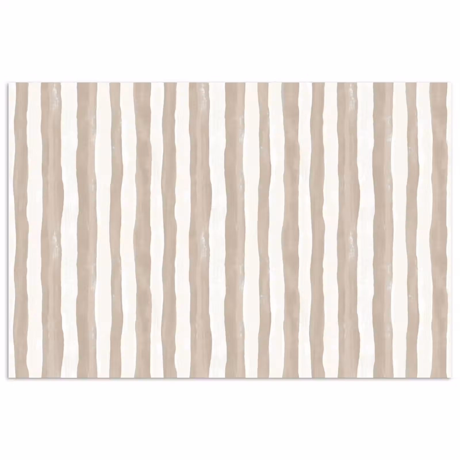 Poster - Minimalistisch - Strepen - Beige — 1