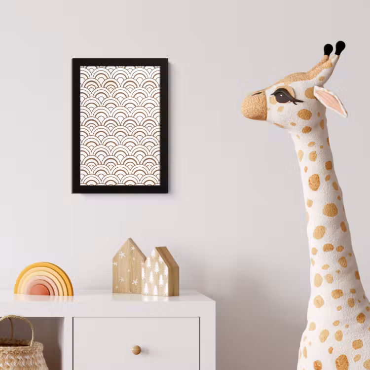 Poster met lijst - Klassiek - Motief - Terracotta — 5