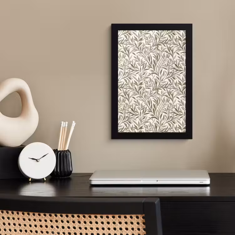 Poster met lijst - Takken - Botanisch - Taupe — 3
