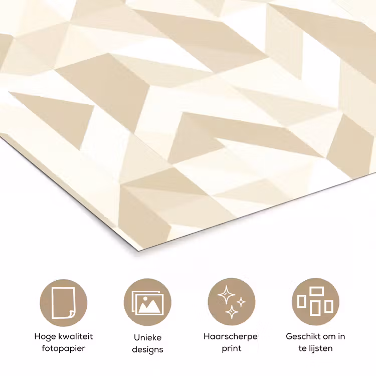 Poster - Modern - Abstract - Beige — 5