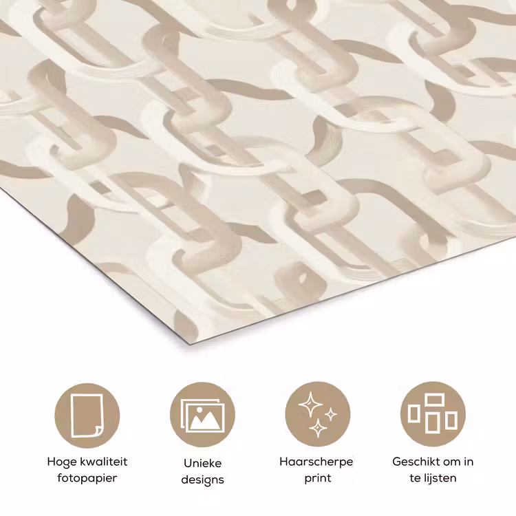 Poster - Motief - Abstract - Beige — 5