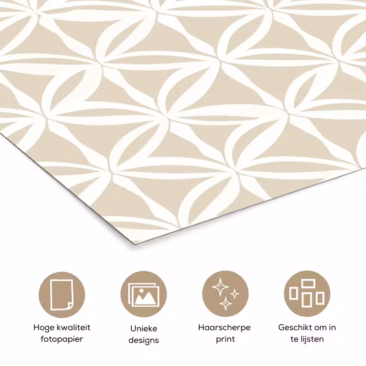 Poster - Motief - Modern - Beige — 5