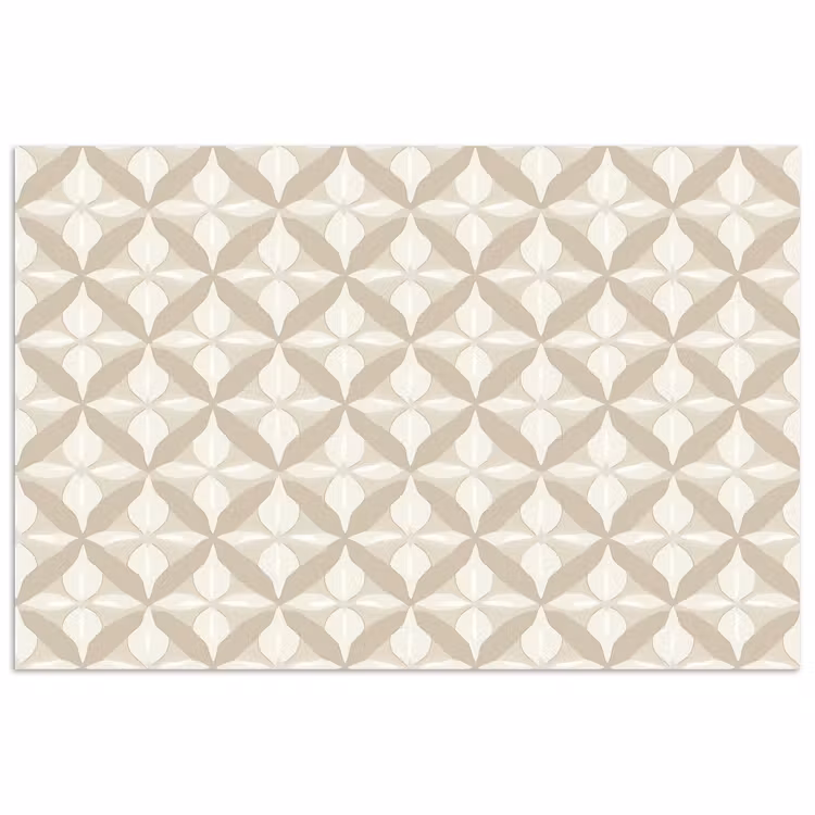 Poster - Patroon - Klassiek - Beige — 1