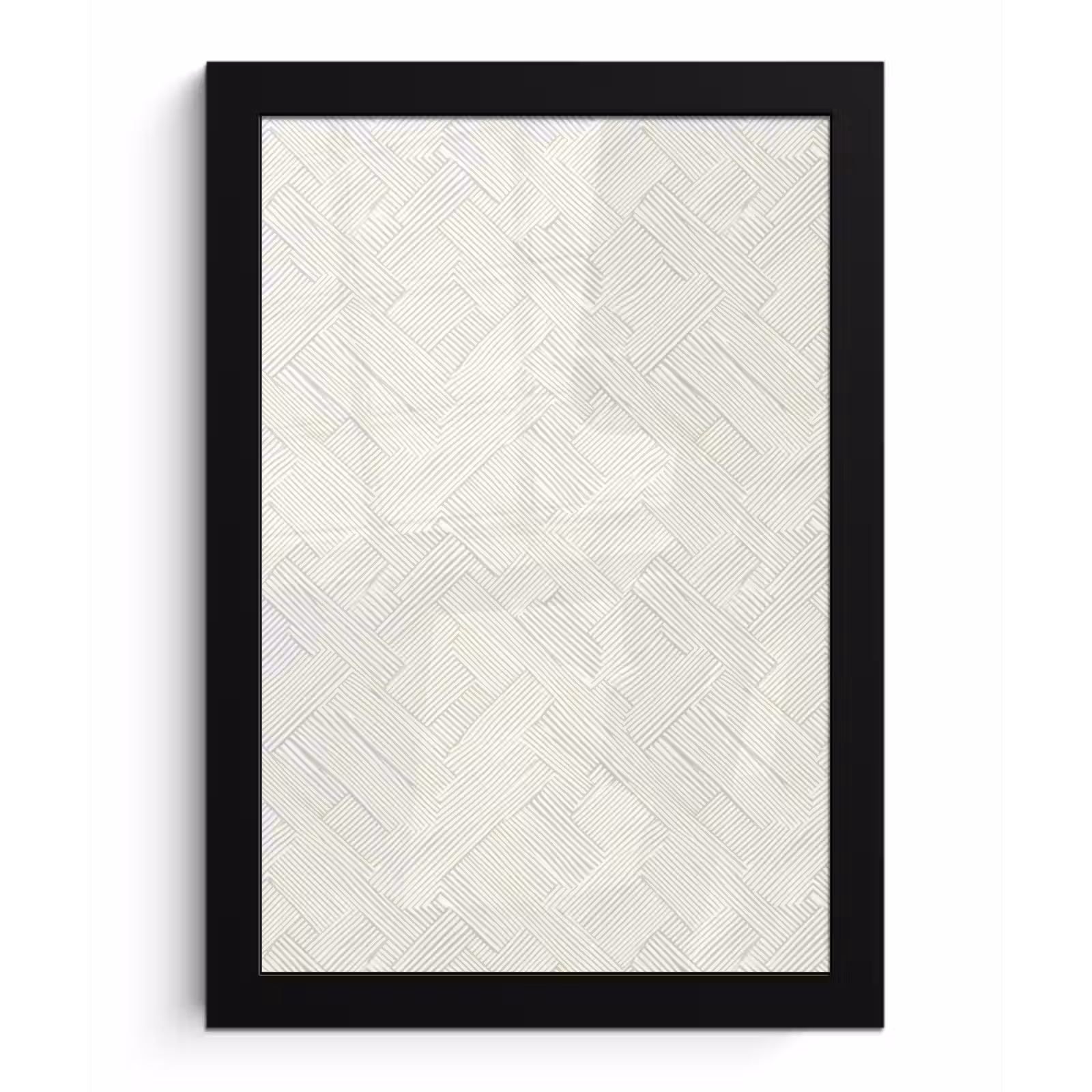 Poster met lijst - Textuur - Abstract - Beige — 1