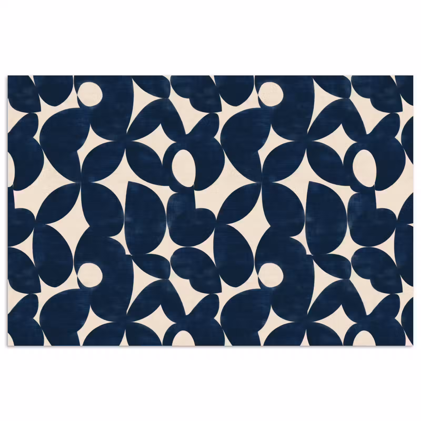 Poster - Modern - Geometrisch - Blauw — 1