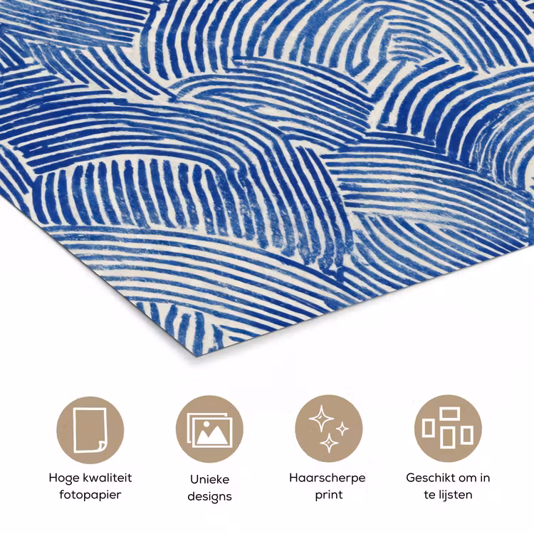 Poster - Modern - Abstract - Blauw — 5