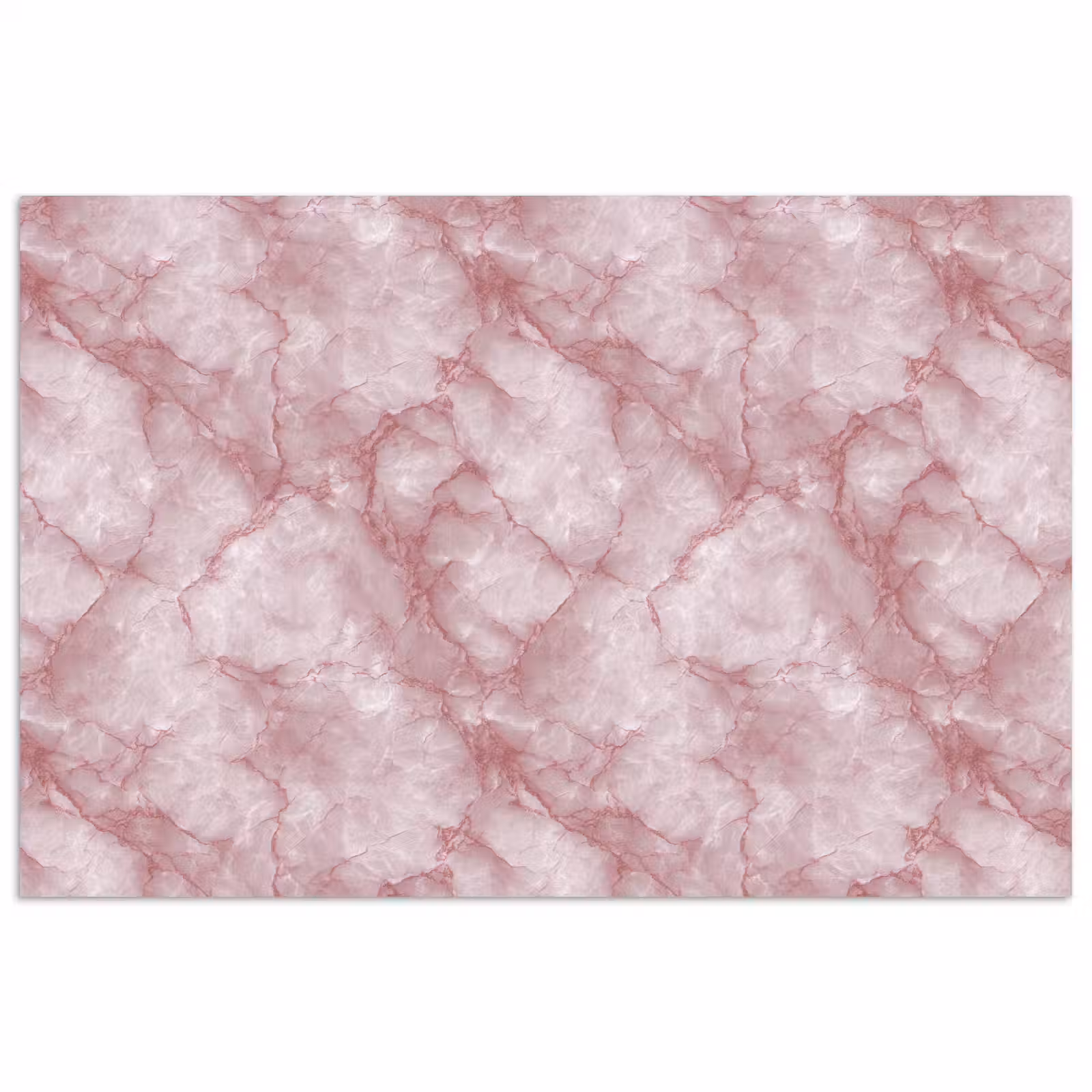 Poster - Roze - Kwartsmarmer - Aders — 1