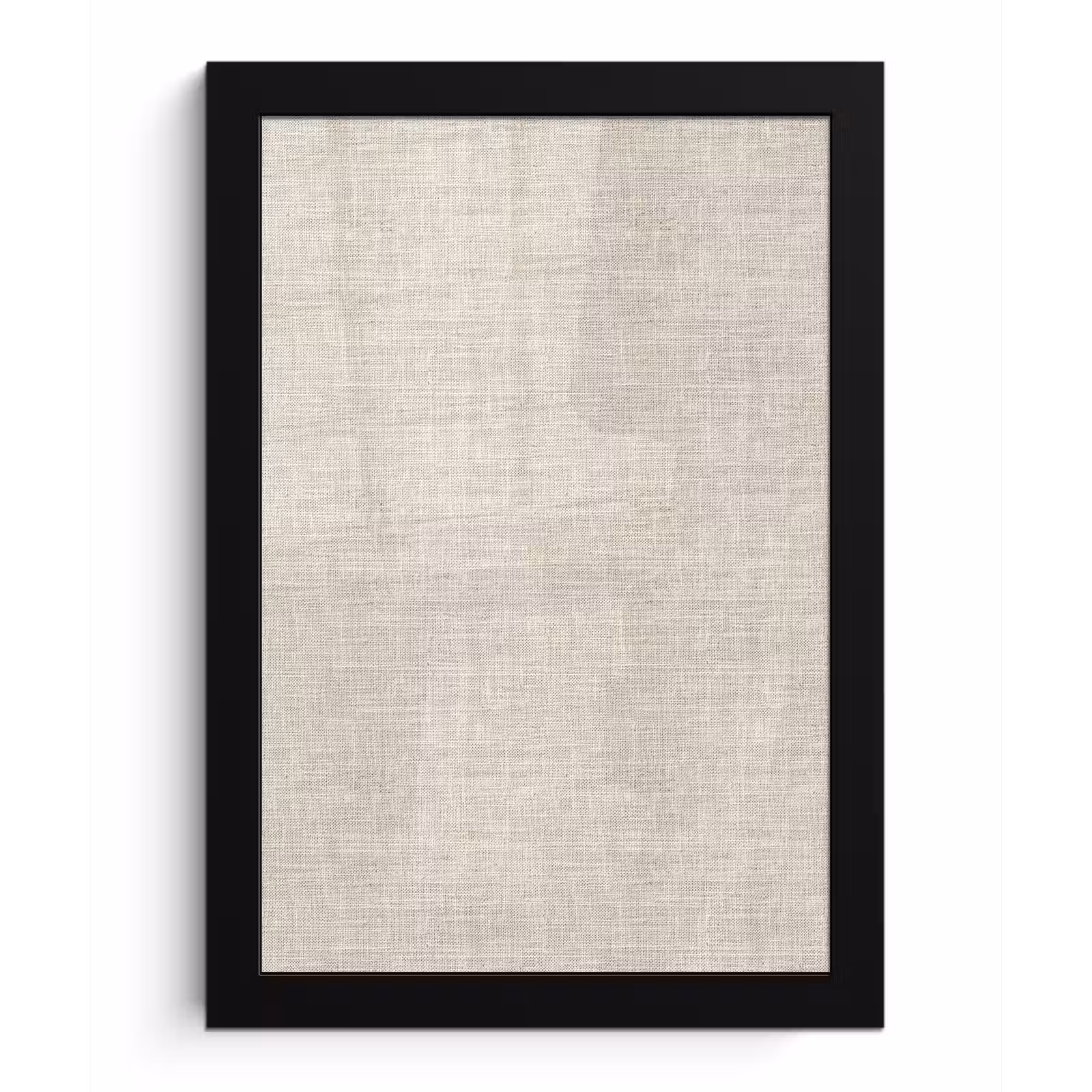 Poster met lijst - Linnen - Textuur - Beige — 1
