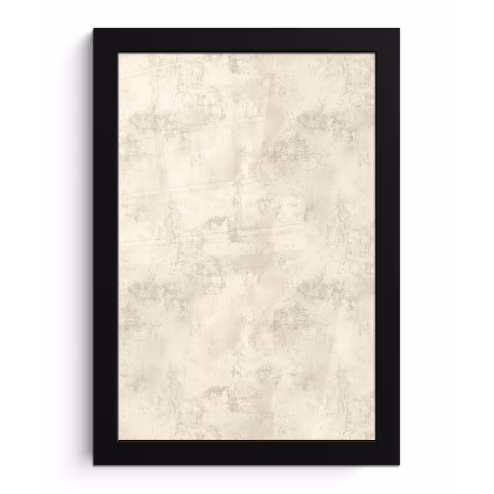 Poster met lijst - Patroon - Organisch - Beige — 1