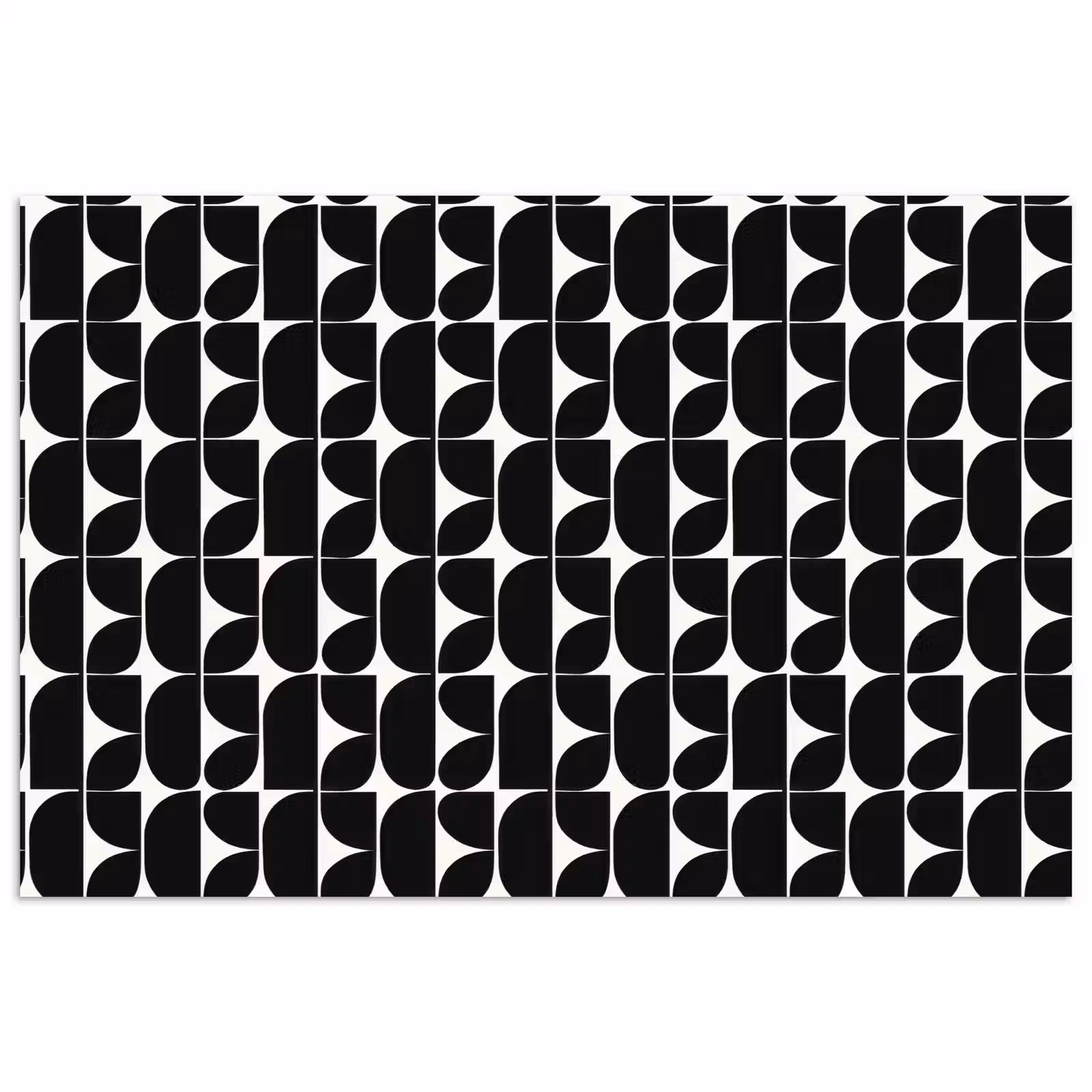Poster - Modern - Geometrisch - Zwart — 1