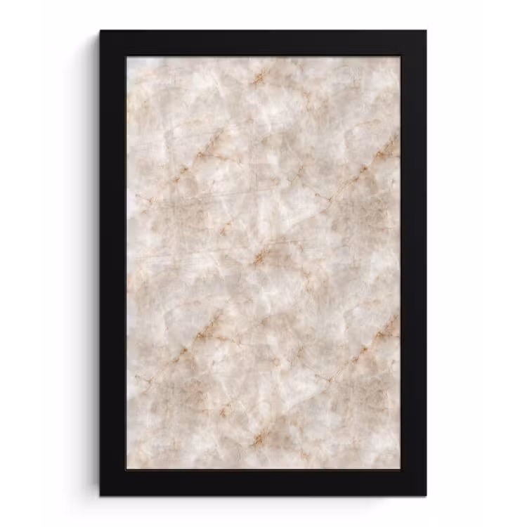 Poster met lijst - Marmer - Patroon - Klassiek — 1