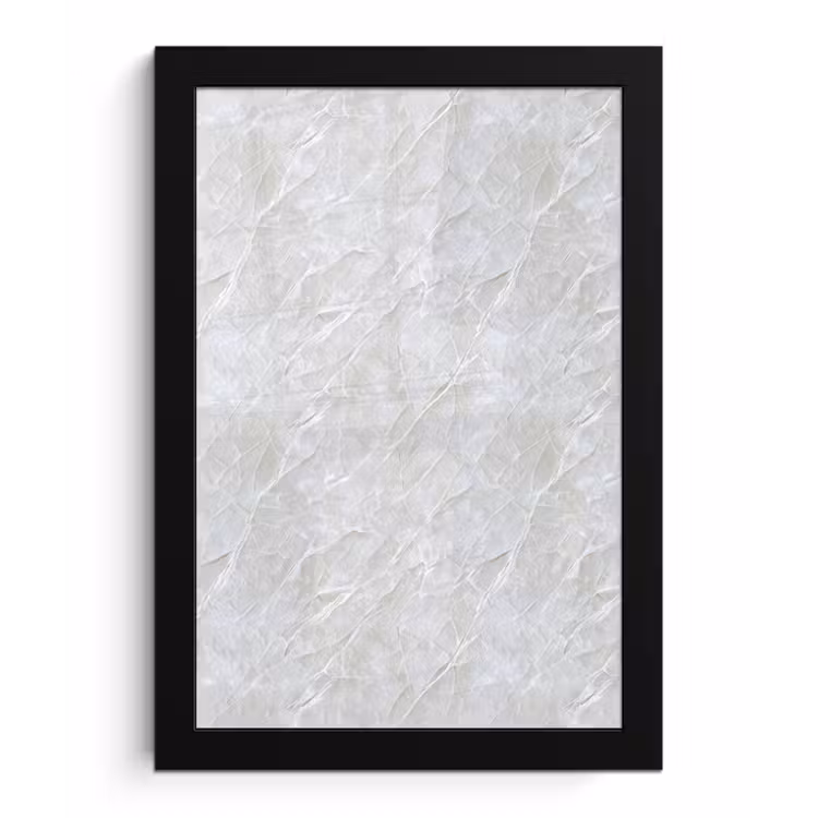 Poster met lijst - Oppervlakte - Textuur - Grijs — 1
