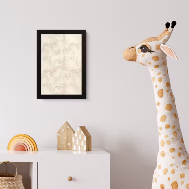 Poster met lijst - Patroon - Organisch - Beige — 5