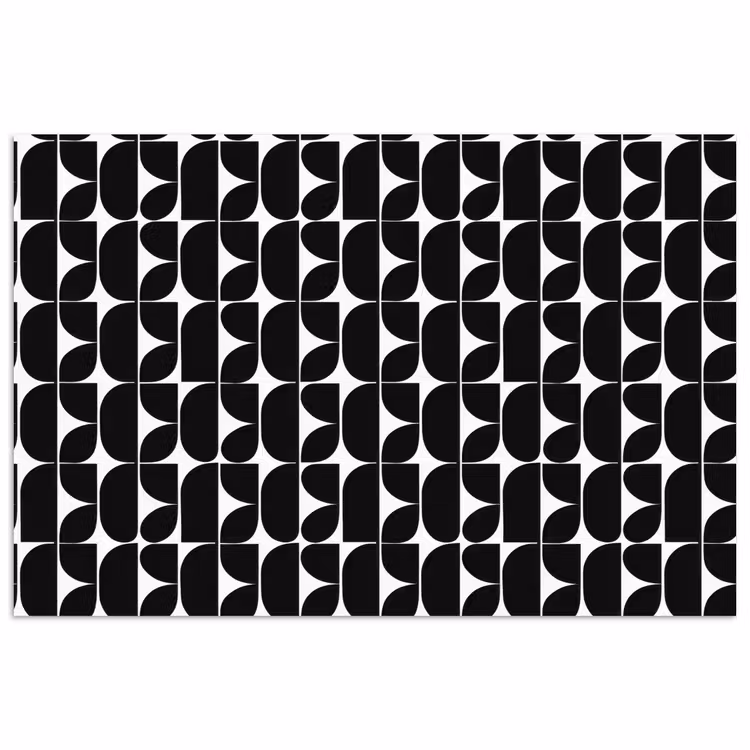 Poster - Modern - Geometrisch - Zwart — 1