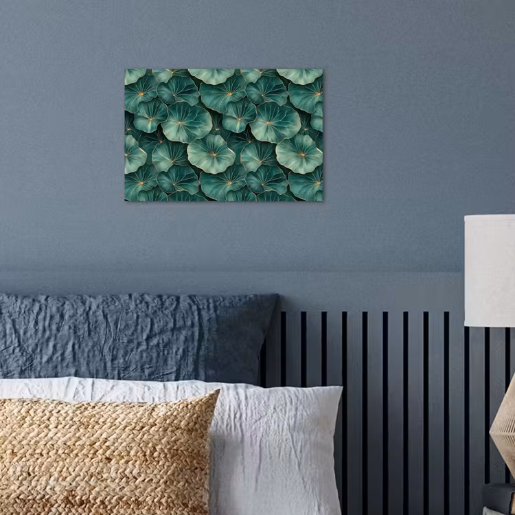 Poster - Patroon - Bladeren - Groen — 3