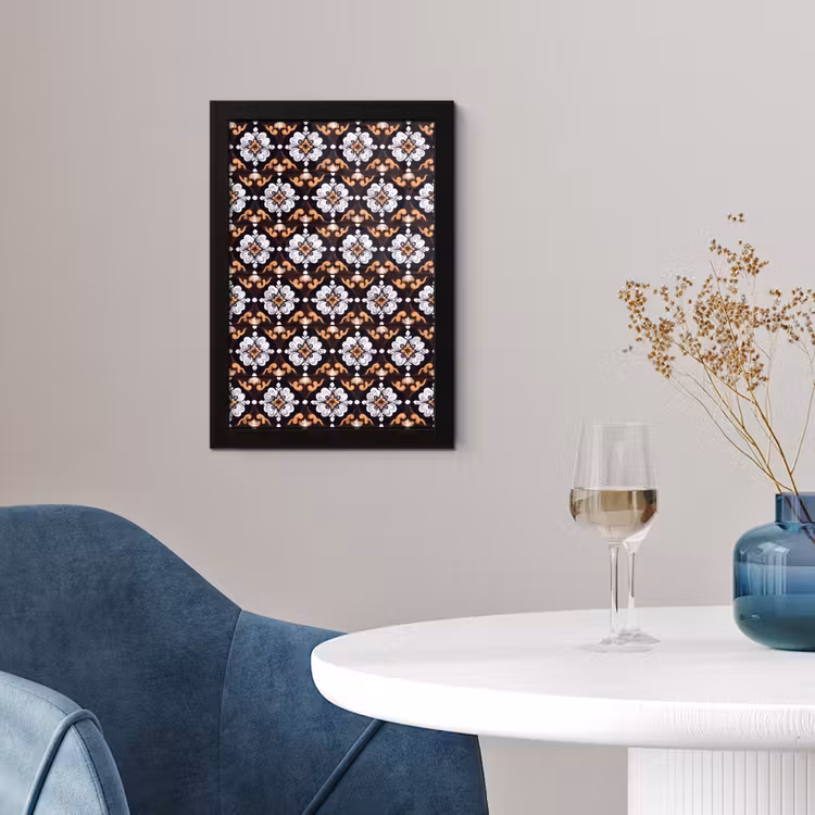 Poster met lijst - traditioneel - Element - Kleurrijk — 2