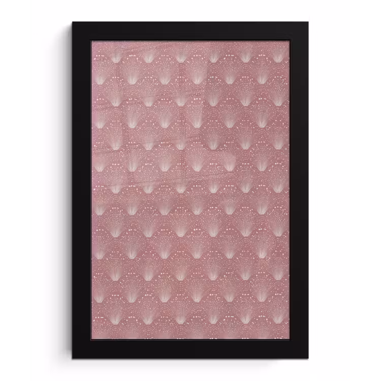 Poster met lijst - Trendy - Patroon - Roze — 1