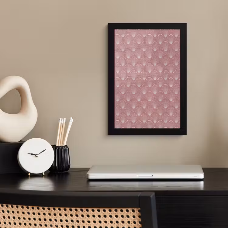 Poster met lijst - Trendy - Patroon - Roze — 3