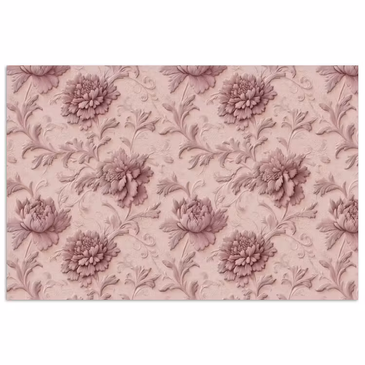 Poster - Reliëf - Pioenrozen - Roze — 1