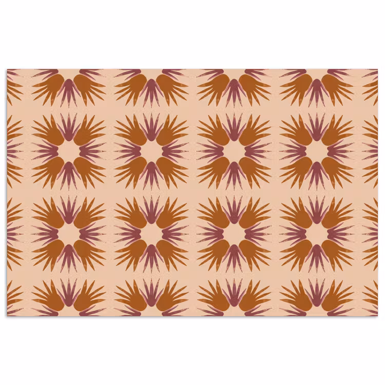 Poster - Ornament - Patroon - Oker — 1