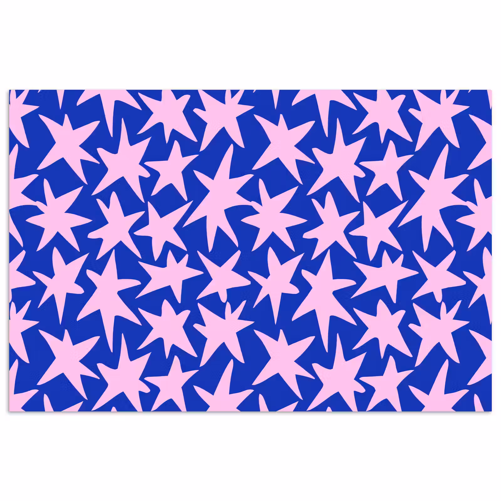Poster - Modern - Sterren - Blauw — 1