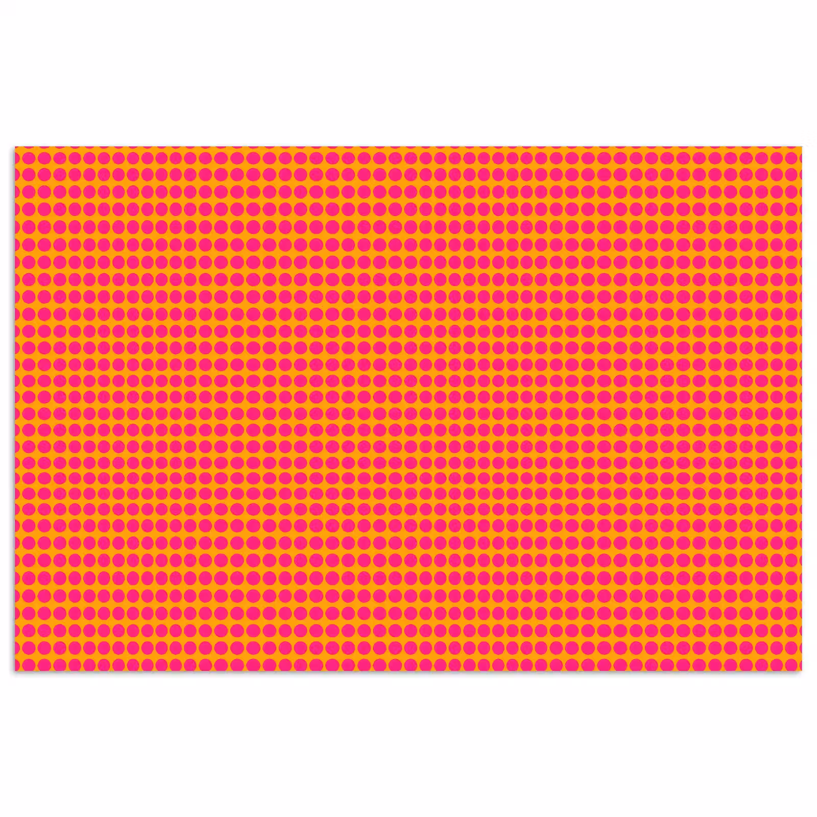 Poster - Modern - Stippen - Oranje — 1