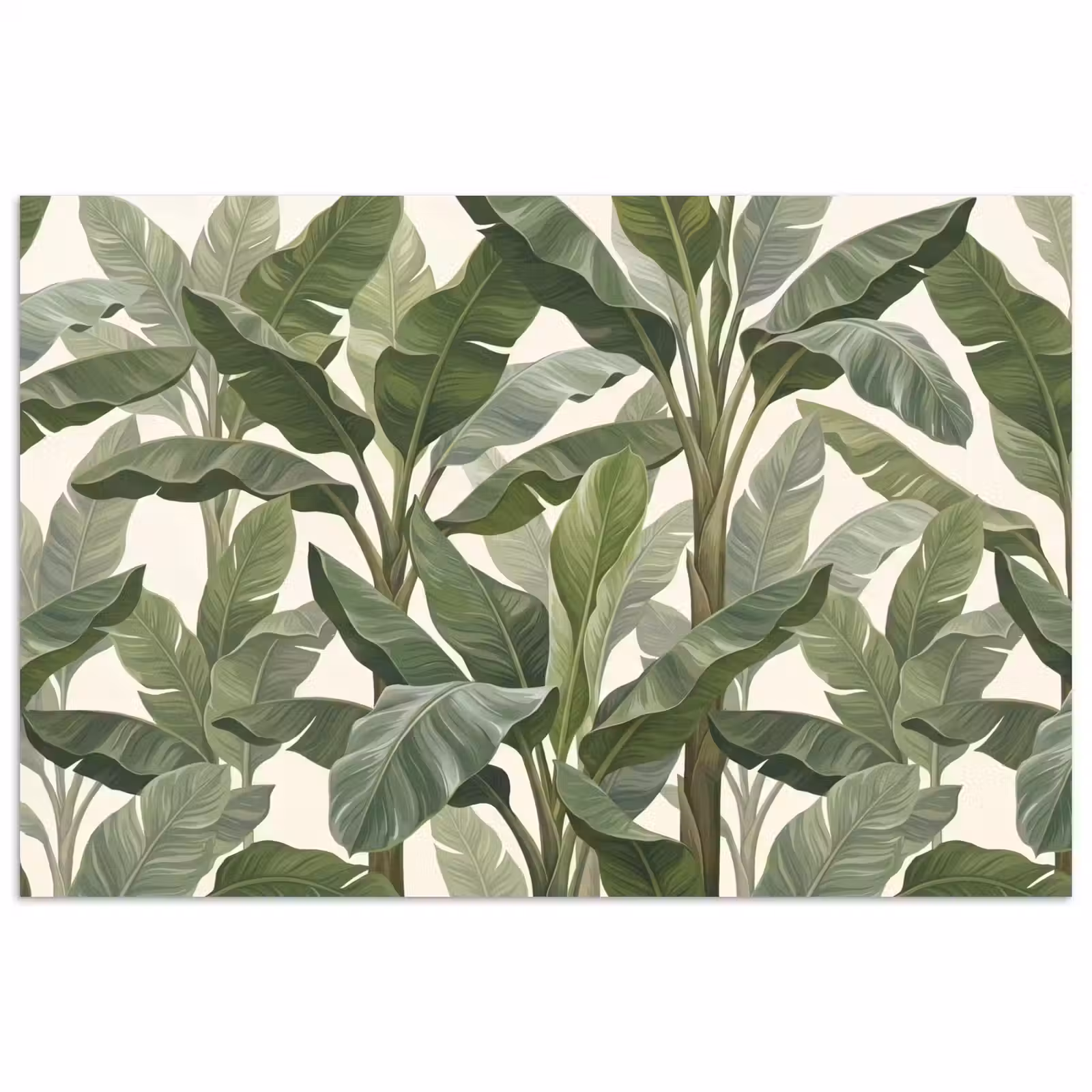 Poster - Planten - Bladeren - Tropisch - Groen — 1