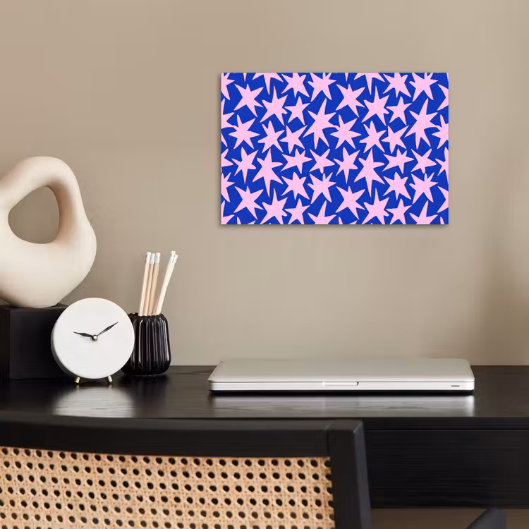 Poster - Modern - Sterren - Blauw — 2
