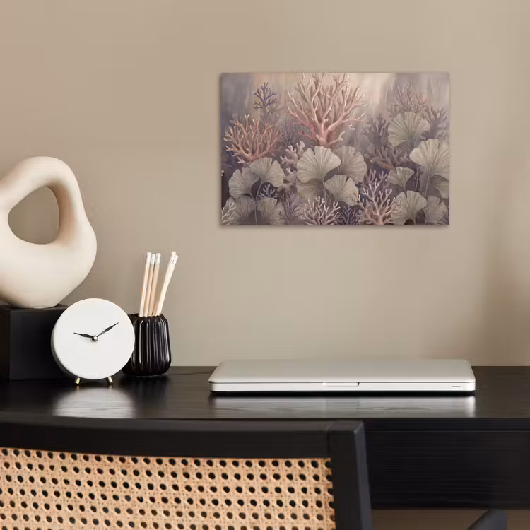 Poster - Plant - Bladeren - Zee - Illustratie - Groen — 2