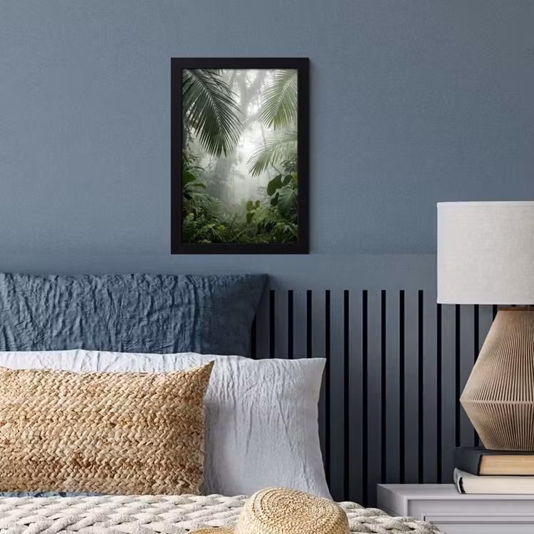 Poster met lijst - Natuur - Jungle - Mist - Tropisch - Groen — 4