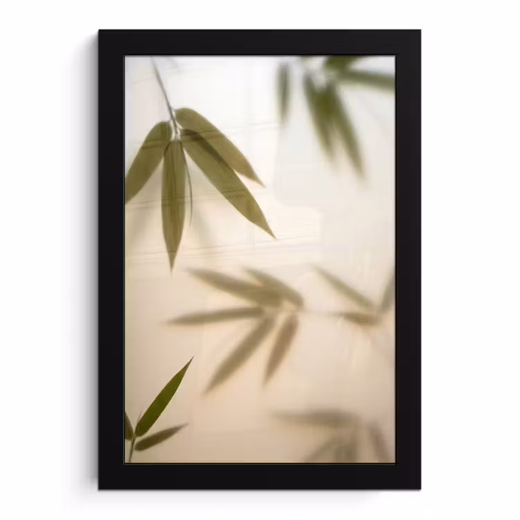 Poster met lijst - Planten - Bladeren - Natuur - Groen — 1
