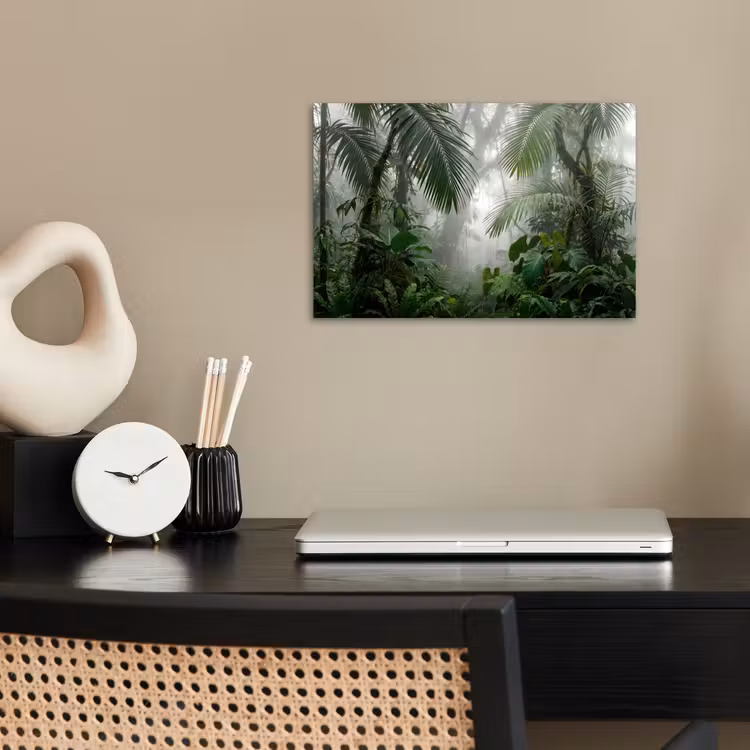 Poster - Natuur - Jungle - Mist - Tropisch - Groen — 2