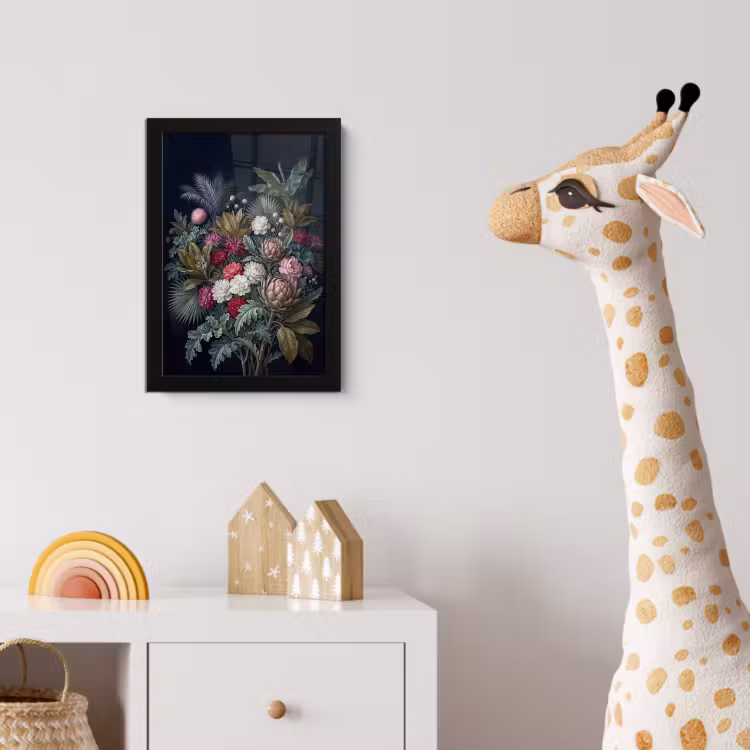 Poster met lijst - Planten - Tropisch - Botanisch - Donker - Groen — 5