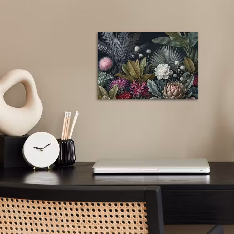 Poster - Planten - Tropisch - Botanisch - Donker - Groen — 2