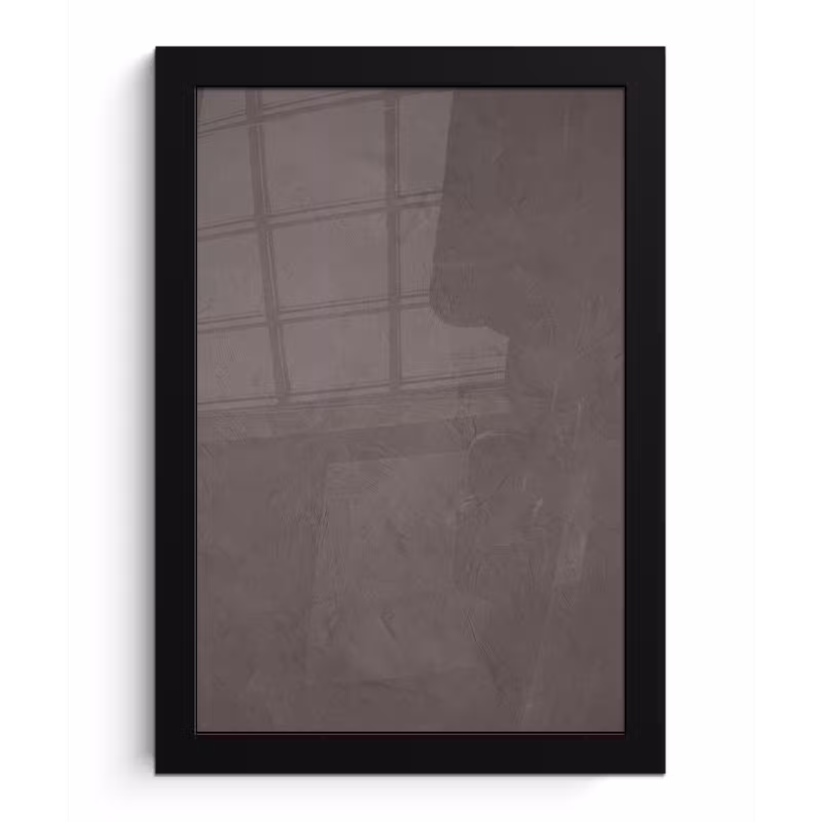 Poster met lijst - Textuur - Grijs - Modern - Abstract - Oppervlak — 1