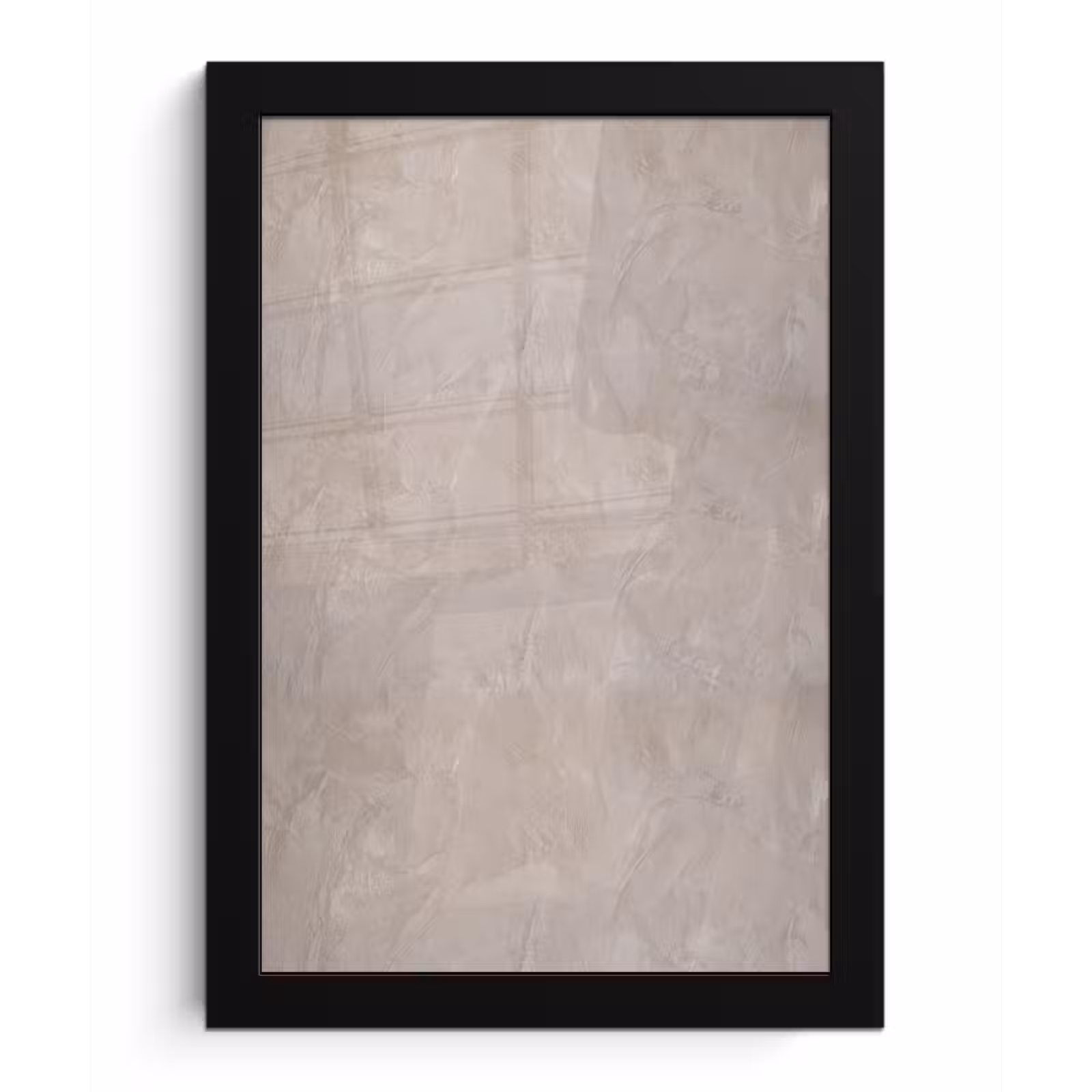 Poster met lijst - Textuur - Wand - Modern - Beige - Abstract — 1