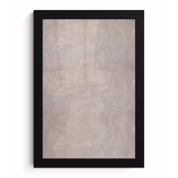 Poster met lijst - Textuur - Wand - Modern - Beige - Abstract — 1