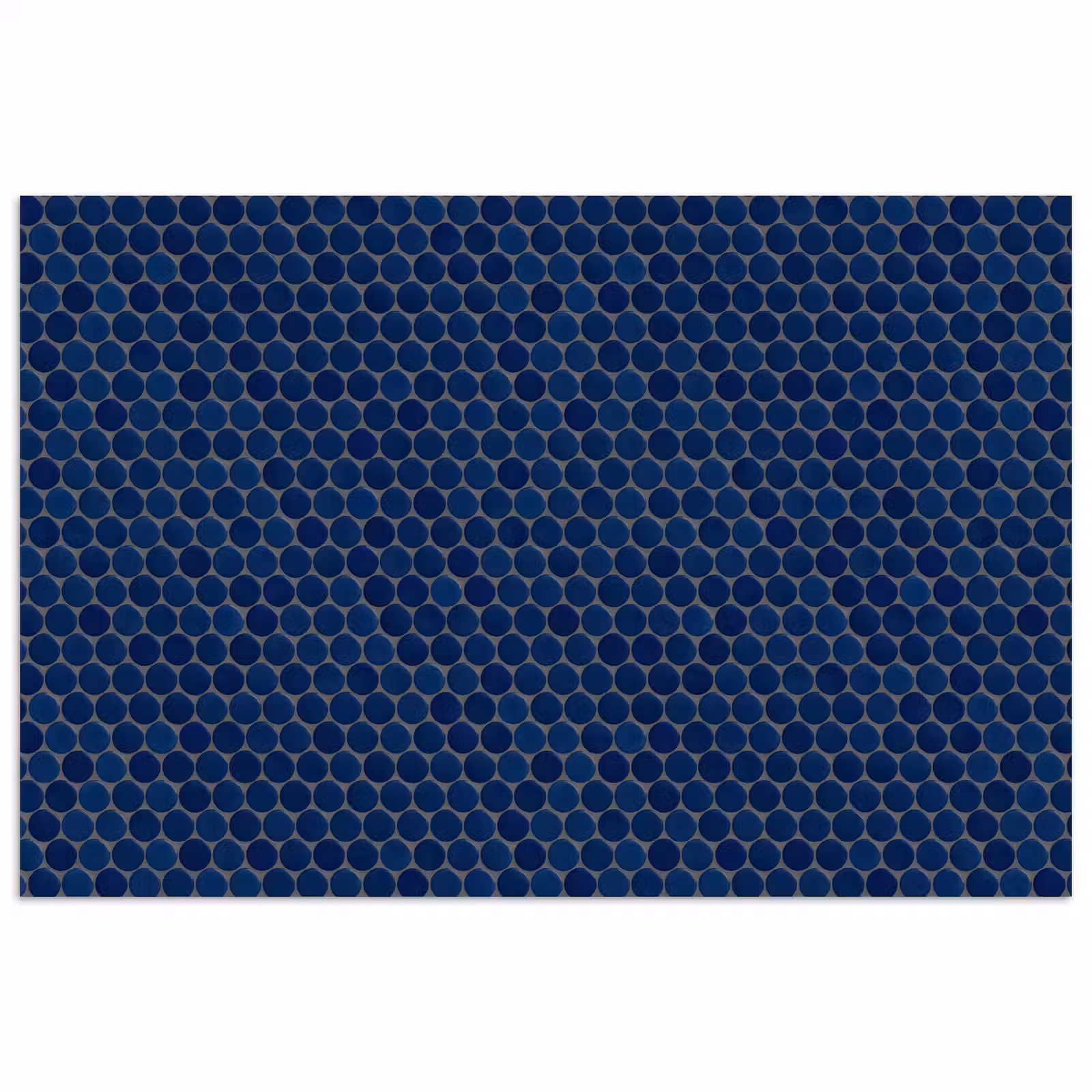 Poster - Penny - Mozaïek - Donkerblauw — 1