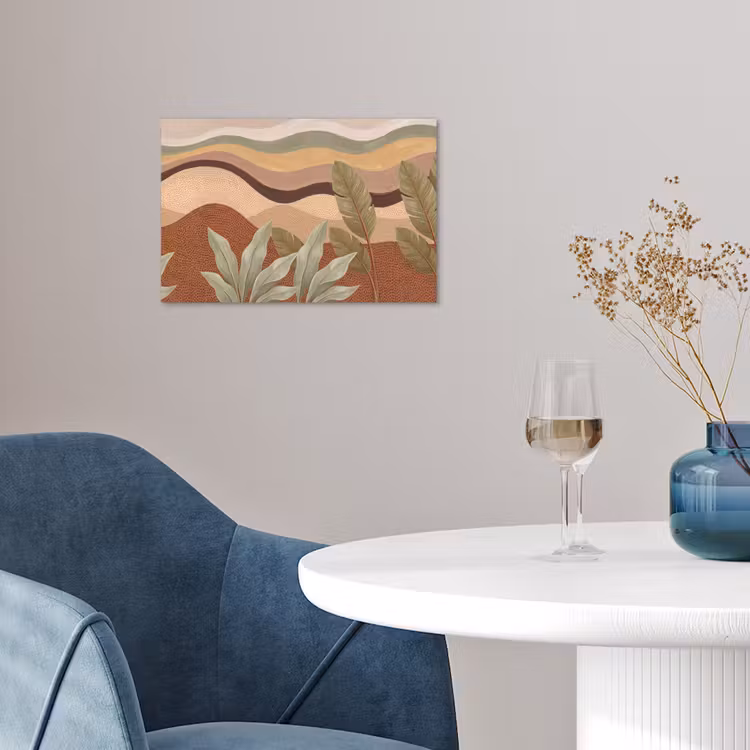 Poster - Natuur - Bladeren - Landschap - Abstract - Aardetinten — 4