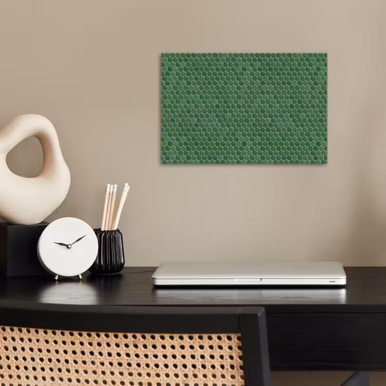 Poster - Penny - Mozaïek - Bosgroen - Green — 2