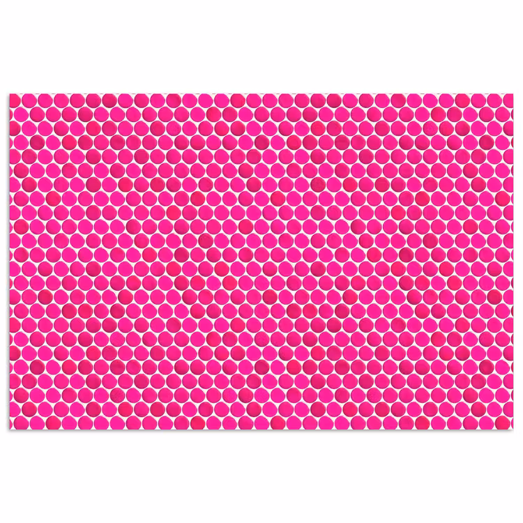 Poster - Penny - Mozaïek - Felroze — 1